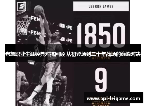 老詹职业生涯经典对抗回顾 从初登场到三十年战场的巅峰对决 老詹职业生涯经典对抗回顾 从初登场到三十年战场的巅峰对决